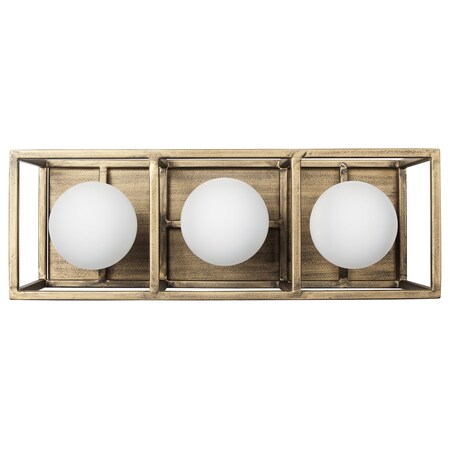 Varaluz Plaza 3-Lt Bath - Havana Gold/Carbon 325B03HGCB